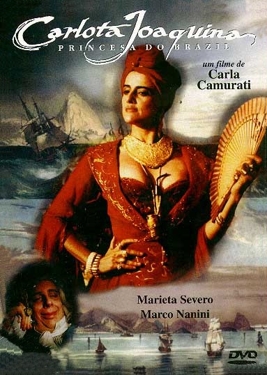 No evento, Francisca Azevedo analisou o cartaz do filme “Carlota Joaquina, Princesa do Brasil” (Brasil, 1995), de Carla Camurati. Segundo a historiadora, a imagem reflete o imaginário popular sobre a personagem: luxuria e arrogância.