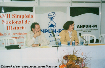 António Manuel Hespanha: conferencista no XXII Simpósio da Anpuh/Acervo Revista Tema Livre.