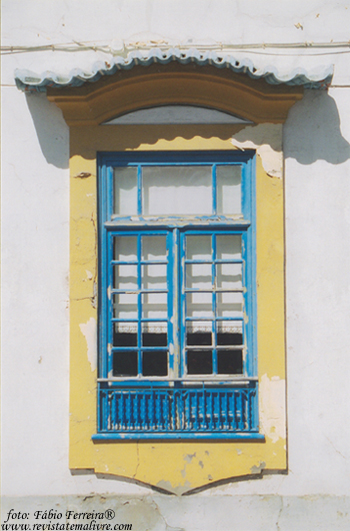 Detalhe de casa em Aveiro. 