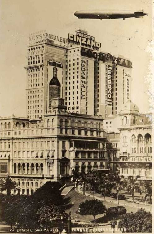 Dirigível Graf-Zepellin em São Paulo:1933.